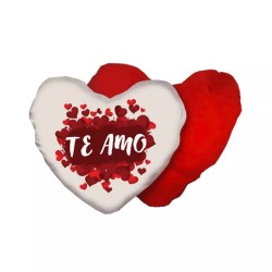 cuscino cuore scritta in spagnolo te amo cuori idea regalo san valentino amore