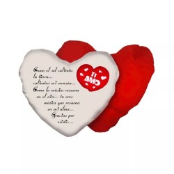 cuscino cuore scritta spagnolo gracias por exsistir san valentino amore ti amo