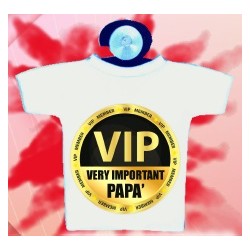 Mini T-shirt con ventosa. Very important papà