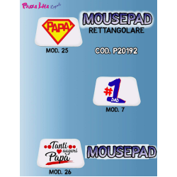 Mousepad rettangolare