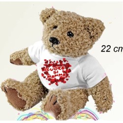 Peluche 22 cm  (cuore di mamma)