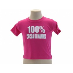 t-shirt baby frase divertente "cocca di mamma"