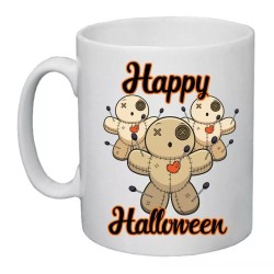 tazza mug 8x10 cm scritta happy halloween idea regalo scherzo