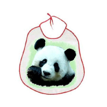 Bavaglioni bambinni animale panda