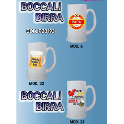 Boccali boccale in vetro  Birra festa del papa