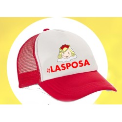 cappello cappellino visiera  scritta  -lasposa