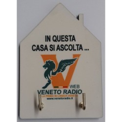 Casetta in legno portachiavi veneto radio