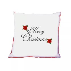 cuscino 40 x 40 cm con scritta merry christman regalo natale uomo donna